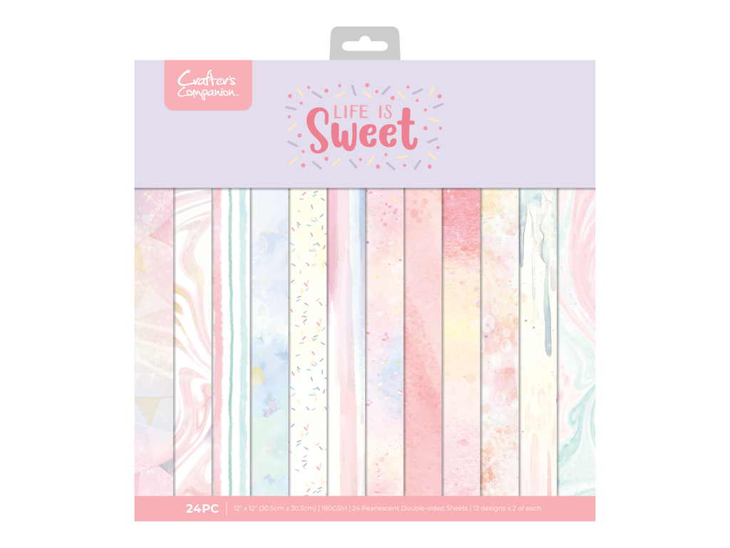 Life is Sweet - Pastel Vintage Ice Cream Paper Pad 12