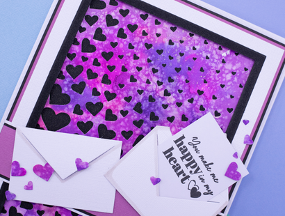 Hearts Create-a-Card Metal Die Set