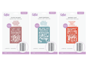 Interchangeable Sentiment Create-a-Card Die Set 3pc Collection