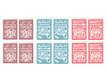 Interchangeable Sentiment Create-a-Card Die Set 3pc Collection