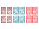 Interchangeable Sentiment Create-a-Card Die Set 3pc Collection