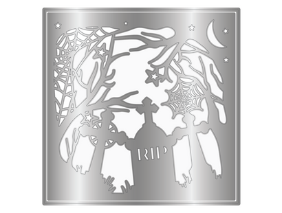 Crafter's Companion Create-a-Card Die Set Spooky Graveyard