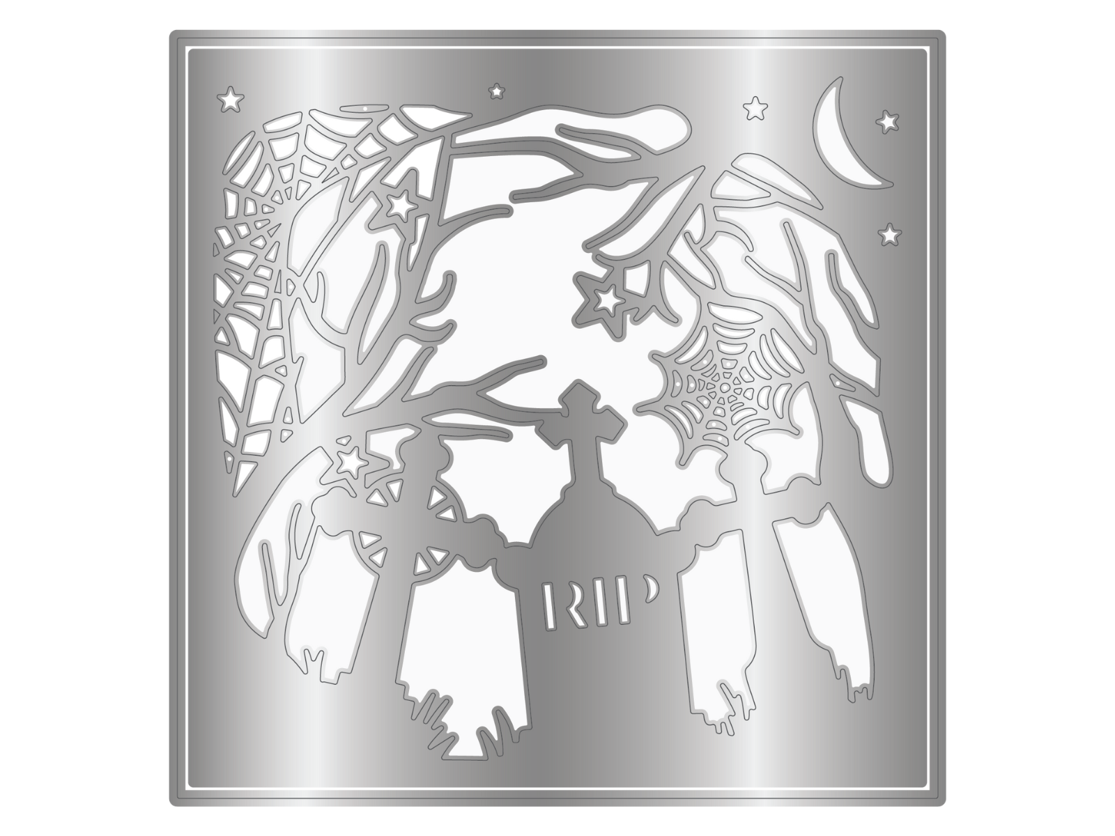 Crafter's Companion Create-a-Card Die Set Spooky Graveyard