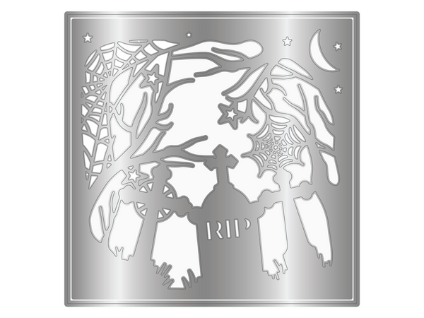 Crafter's Companion Create-a-Card Die Set Spooky Graveyard