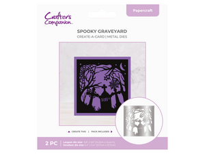 Crafter's Companion Create-a-Card Die Set Spooky Graveyard