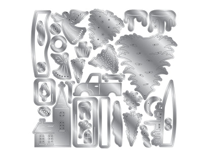 Crafters Companion Metal Die - Cloche Christmas Sense