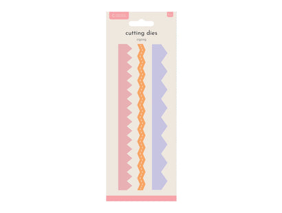Crafters Companion Ric Rac Metal Die Edgeable - Zig Zag
