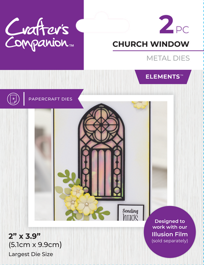 Crafter's Companion Metal Die Church Window