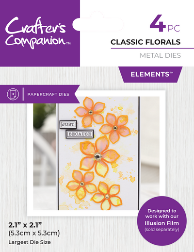 Crafter's Companion Metal Die Classic Florals