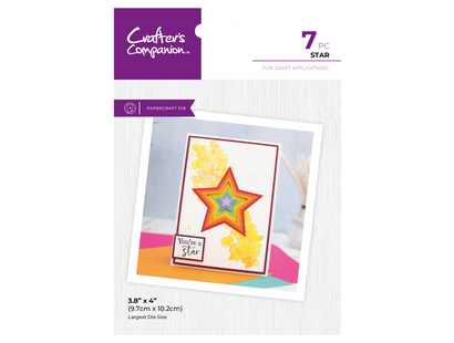 Crafters Companion Metal Die - Star