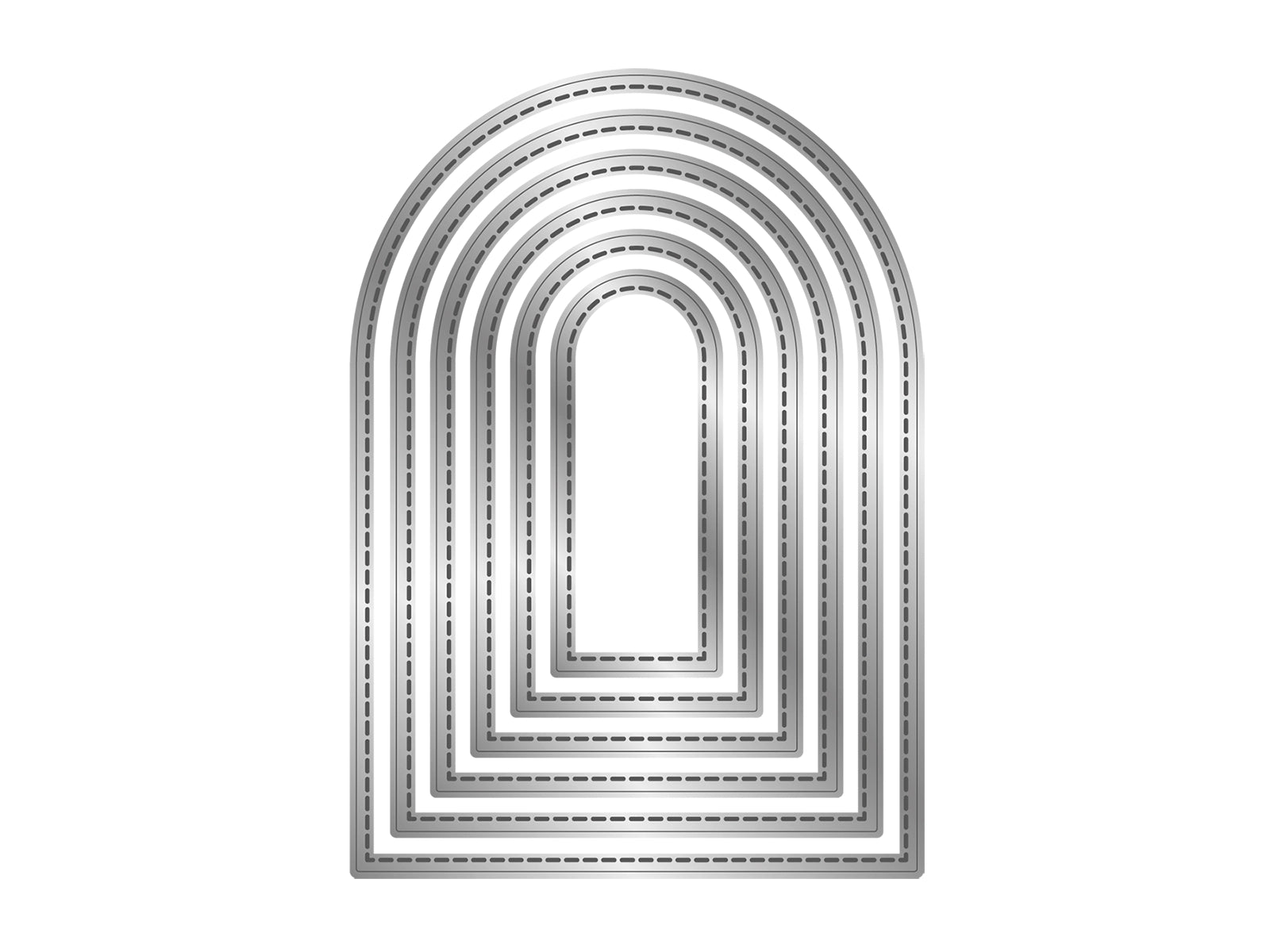 Crafter's Companion Metal Die - Stitched Edge Arches