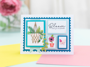 Crafter's Companion Metal Die - Stitched Edge Postage Stamps