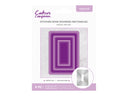 Crafter's Companion Metal Die - Stitched Edge Rounded Rectangles