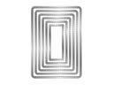 Crafter's Companion Metal Die - Stitched Edge Rounded Rectangles