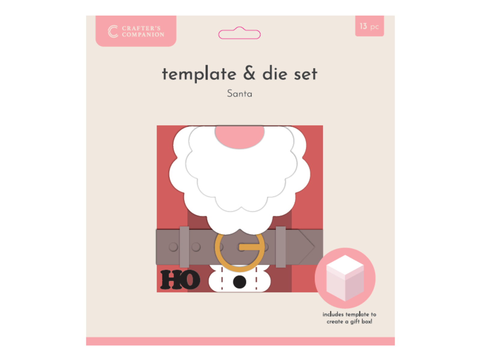 Crafter’s Companion Metal Die, Template - Santa