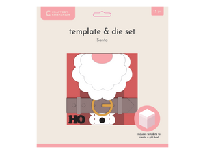 Crafter’s Companion Metal Die, Template - Santa