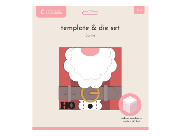 Crafter’s Companion Metal Die, Template - Santa