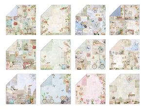 Garden Scrapbook Paper Pad 12" x 12"