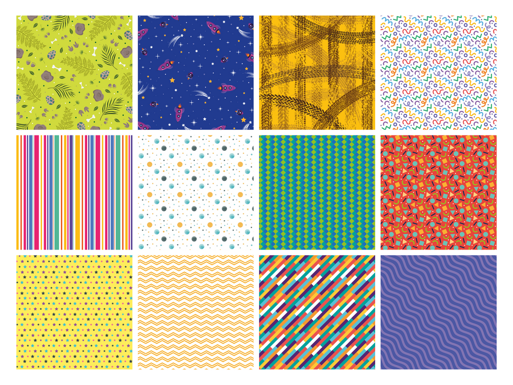 Crafters Companion 6” x 6” Paper Pad - Bold Patterns