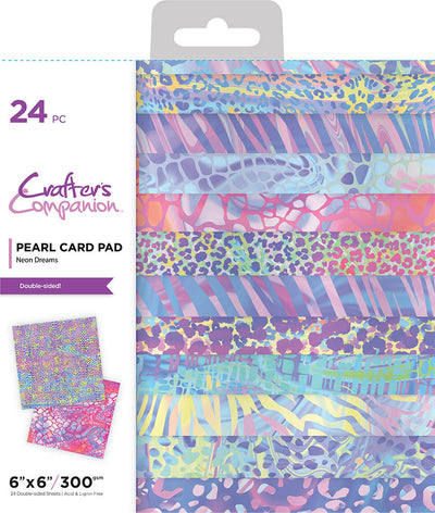 Crafter's Companion 6 x 6 Paper Pad - Neon Dreams