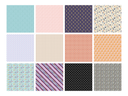 Crafters Companion 6” x 6” Paper Pad - Timeless Textiles