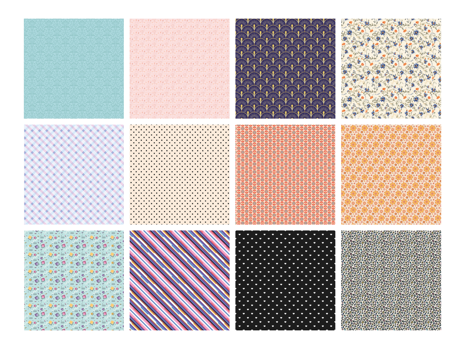 Crafters Companion 6” x 6” Paper Pad - Timeless Textiles