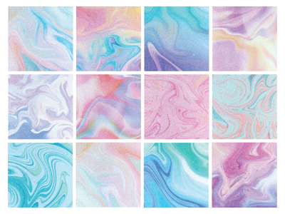 Glitter Marble Paper Pad 8 x 8