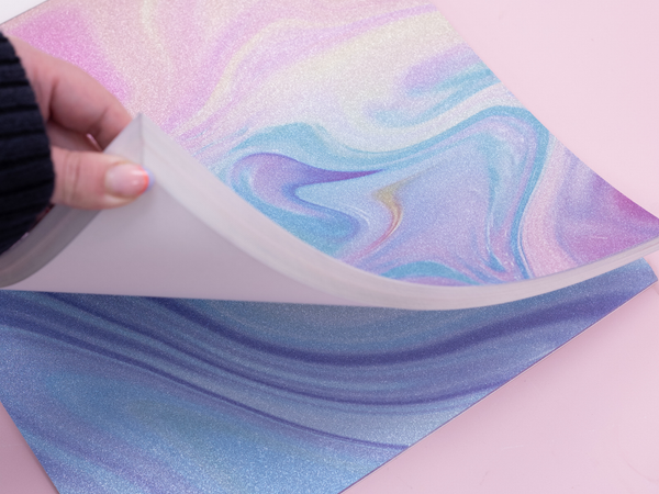 Glitter Marble Paper Pad 8