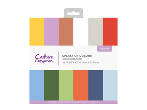 Crafter's Companion 8x8" Paper Pad Splash of Colour