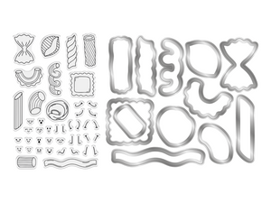 Crafter’s Companion Pasta La Vista Stamp & Die - Pasta Party