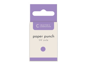 Crafter's Companion Paper Punch - Circle 1/4"