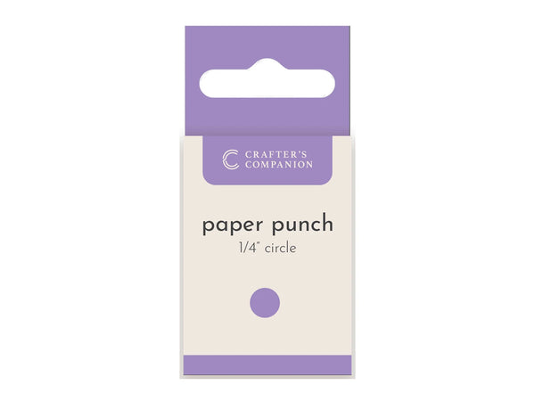 Crafter's Companion Paper Punch - Circle 1/4