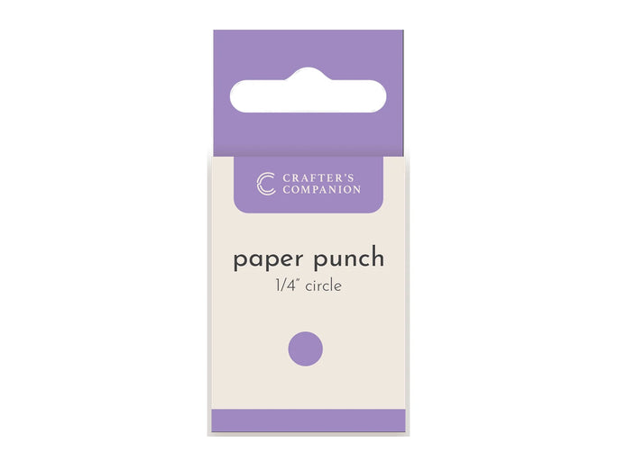 Crafter's Companion Paper Punch - Circle 1/4"