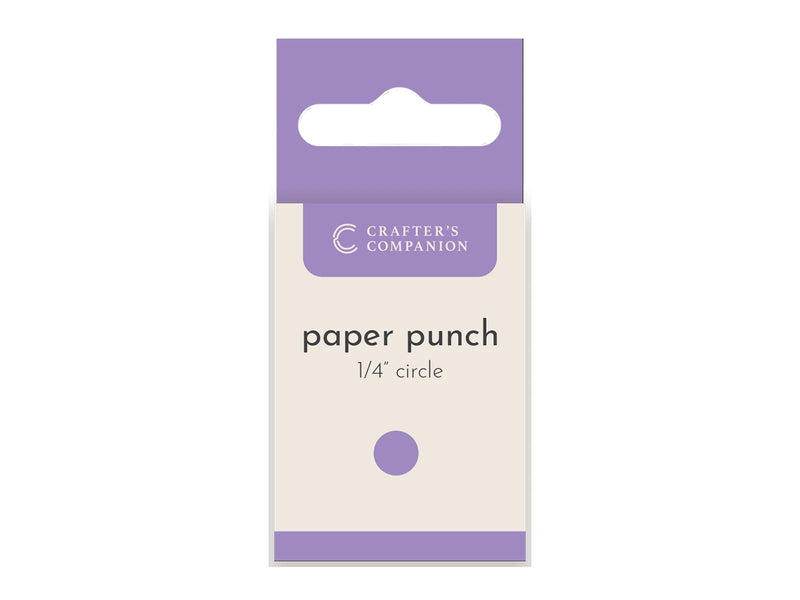 Crafter's Companion Paper Punch - Circle 1/4"