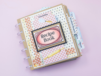 Recipe Book & Binding Tool 4pc Collection