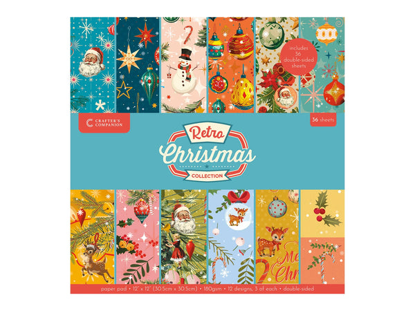 Crafter's Companion Retro Christmas Collection 12