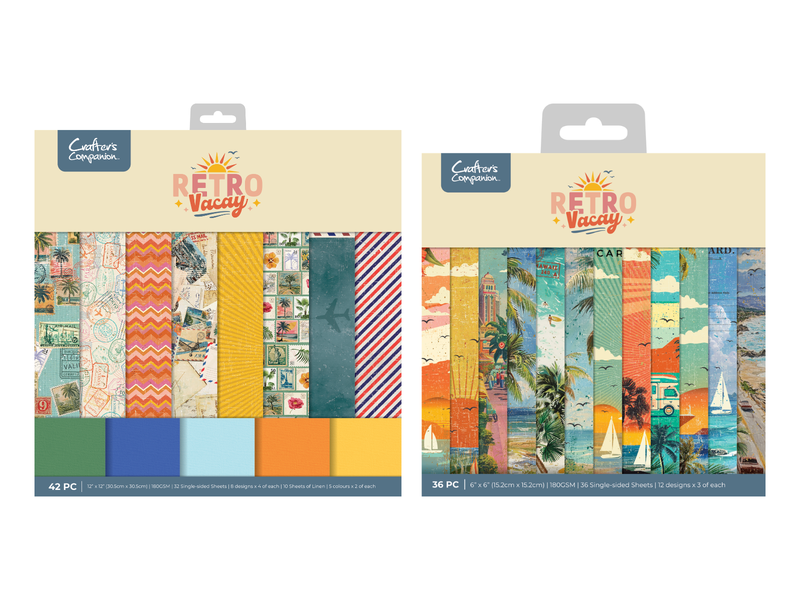 Retro Vacay Paper Pad Collection