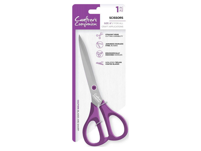 Crafter's Companion Scissors - 6" Straight