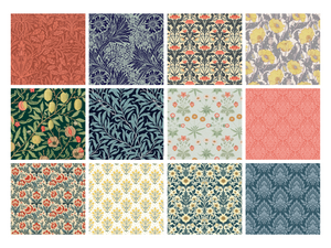 Crafter's Companion 8"x8" Special Finish Pad - Heritage Florals