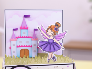Crafters Companion Stamp & Die - Ballerina Fairy