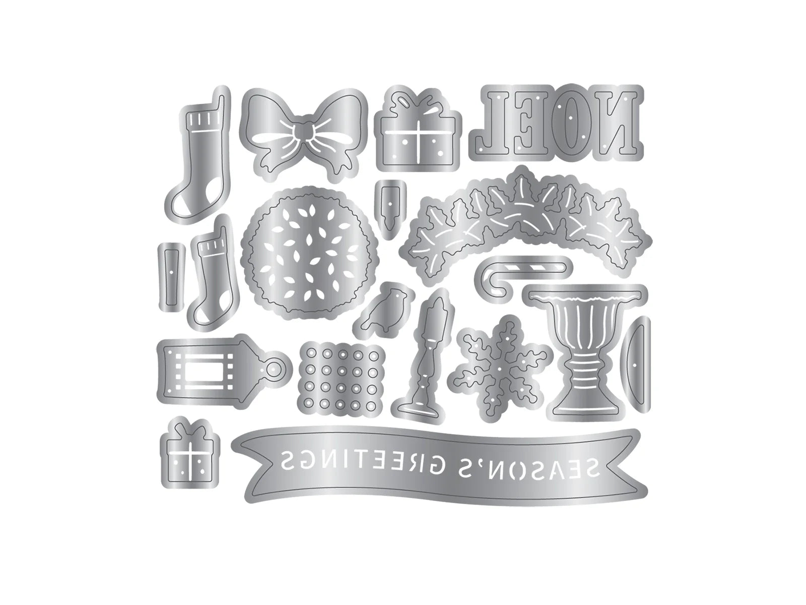 Crafter's Companion Metal Die Set Christmas Accessories