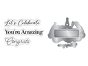 Crafter's Companion Stamp & Die - Champagne Celebration