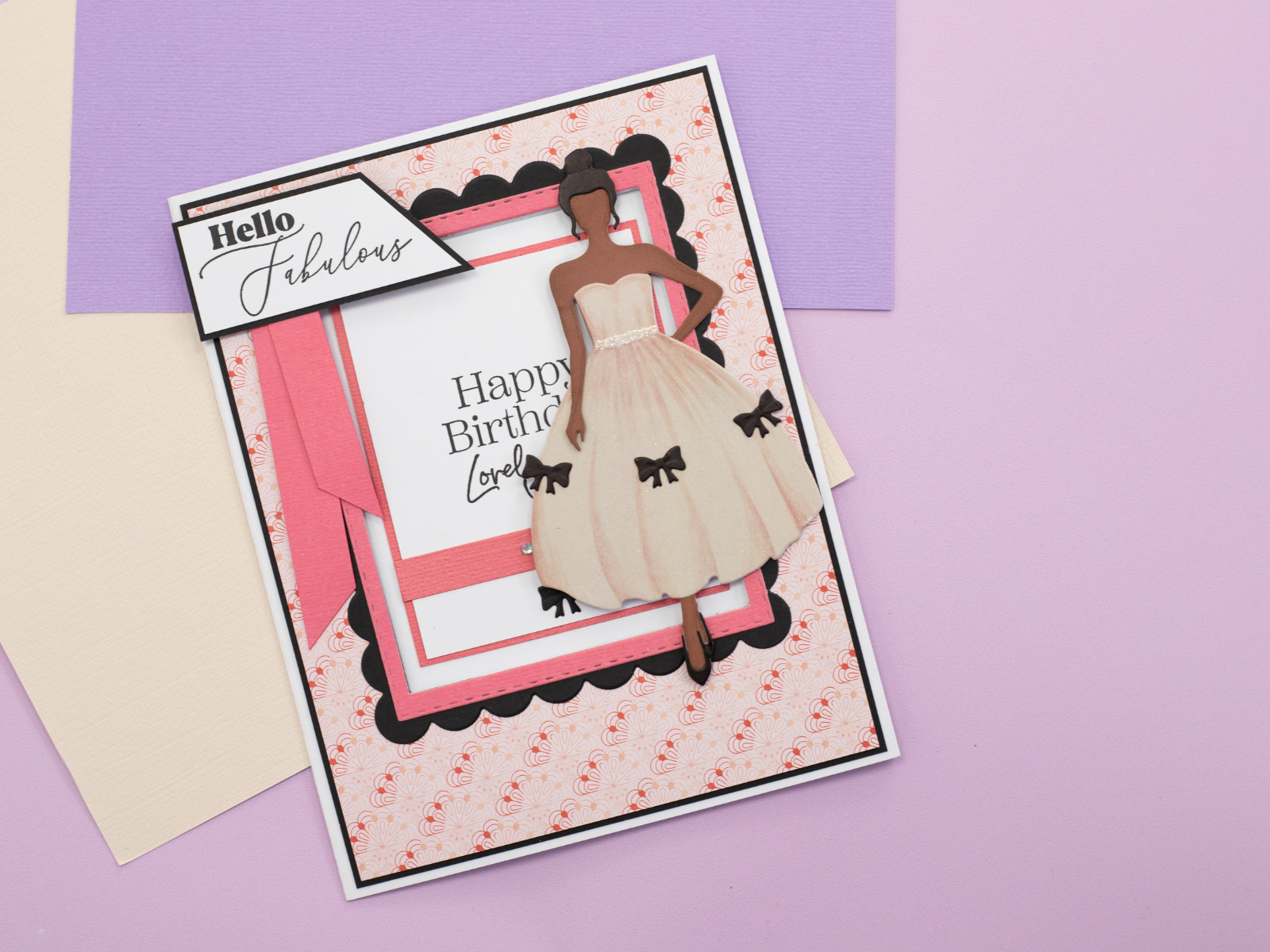 Crafters Companion Stamp and Die Set - Chic