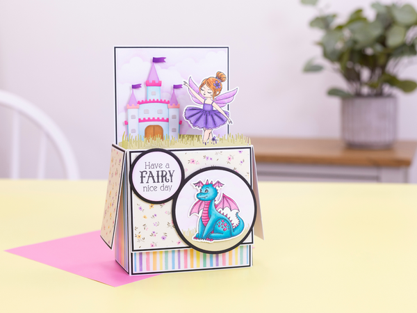 Crafters Companion Stamp & Die - Daisy the Dragon 