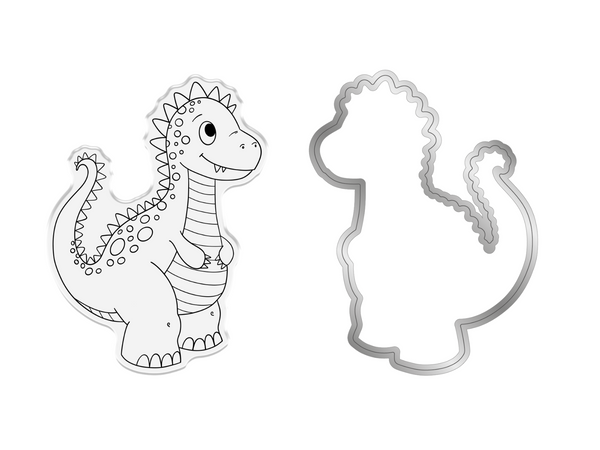 Crafters Companion Stamp & Die - Eric the Dinosaur