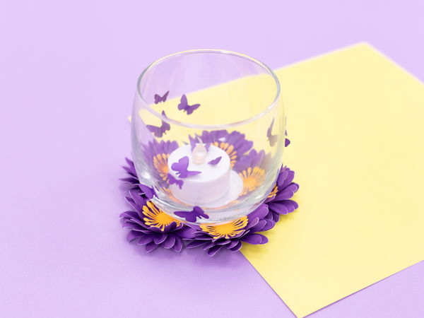 Crafter's Companion Stamp & Die - Floral & Flutter Set