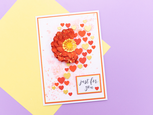 Crafter's Companion Stamp & Die - Floral & Flutter Set