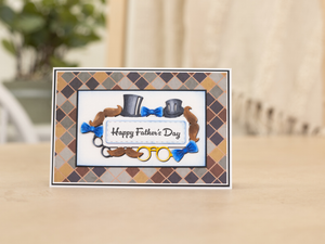 Crafter's Companion Stamp & Die - Happy Fathers Day