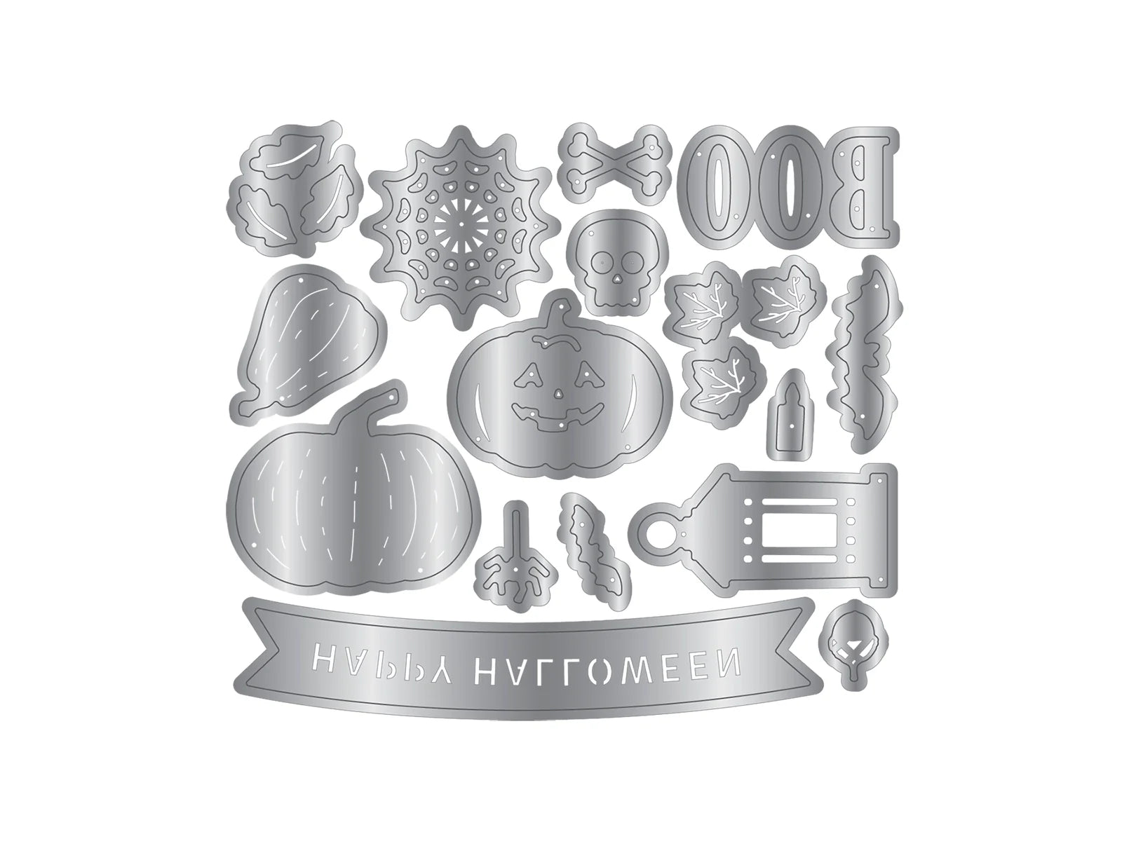 Crafter's Companion Metal Die Set Halloween & Fall Accessories