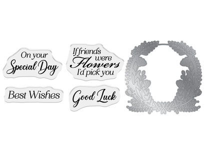 Crafter's Companion Stamp and Die Set - On Your Special Day
